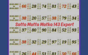 SATTA MATTA MATKA 143 EXPERT